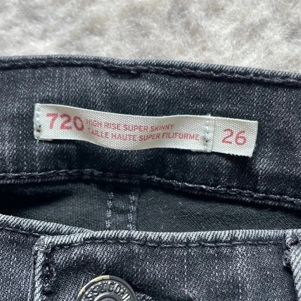 Levi's 720 High Rise Super Skinny Jeans - Picture 8 of 15
